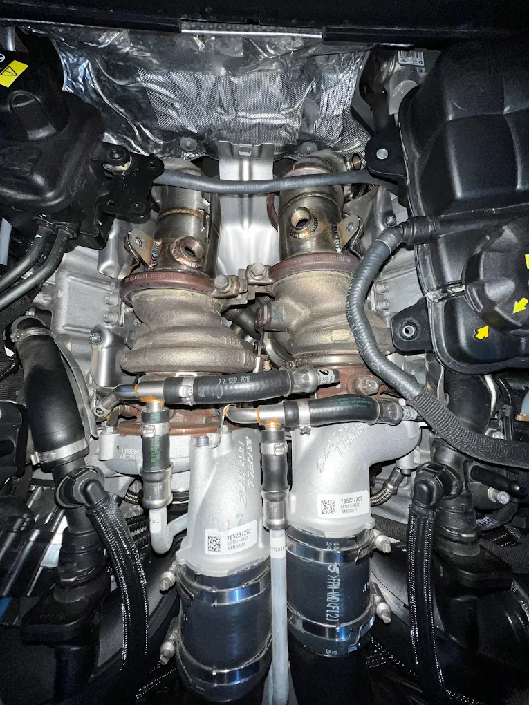 High-performance vehicle with EMP modifications